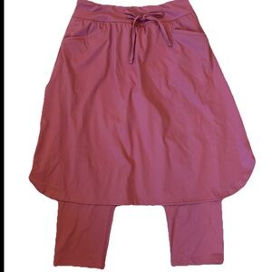 Athletic Skort Pink Size S like Snoga Skirt with leggings Activewear Modest